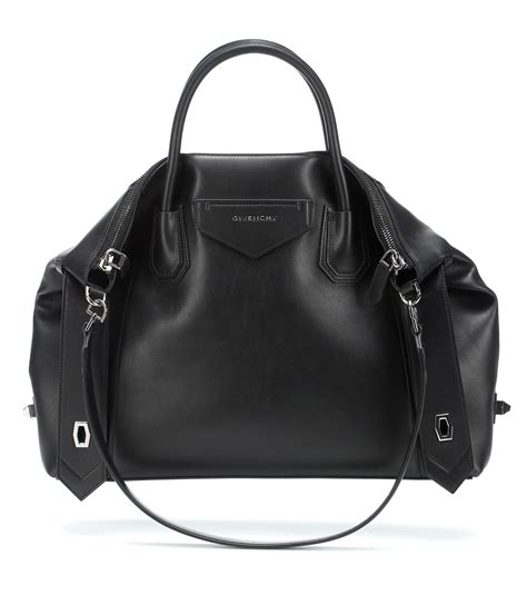 used black givenchy antigona small|givenchy antigona medium leather tote.